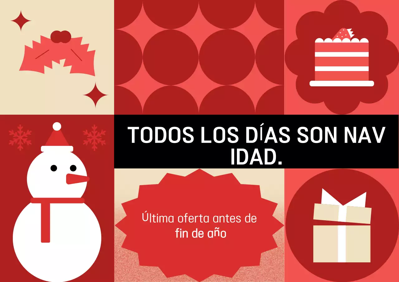 Promoción navideña Red Vintage