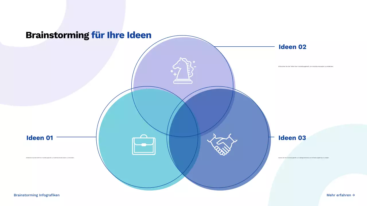 blue creative brainstorming guide