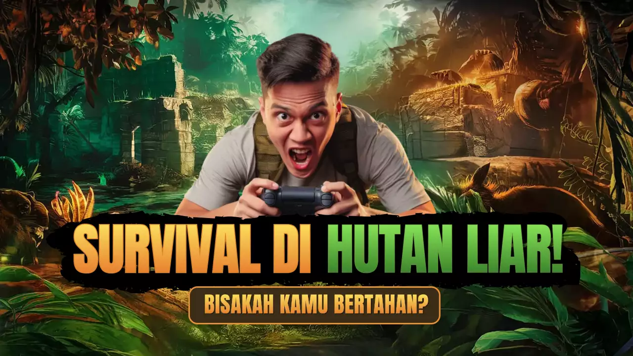 Green Retro Survival Advertisement YouTube Thumbnail