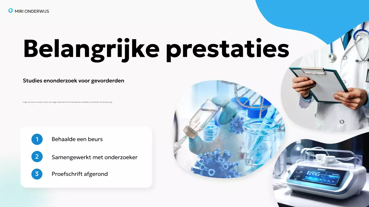 blauw modern onderwijs biografie lezing