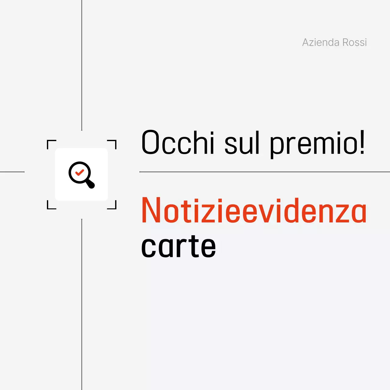 Annunci di notizie moderne in grigio