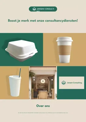 Beige Modern Consulting Promotie