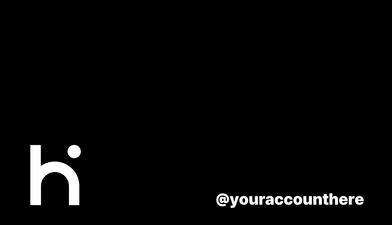 Black Modern Business Card