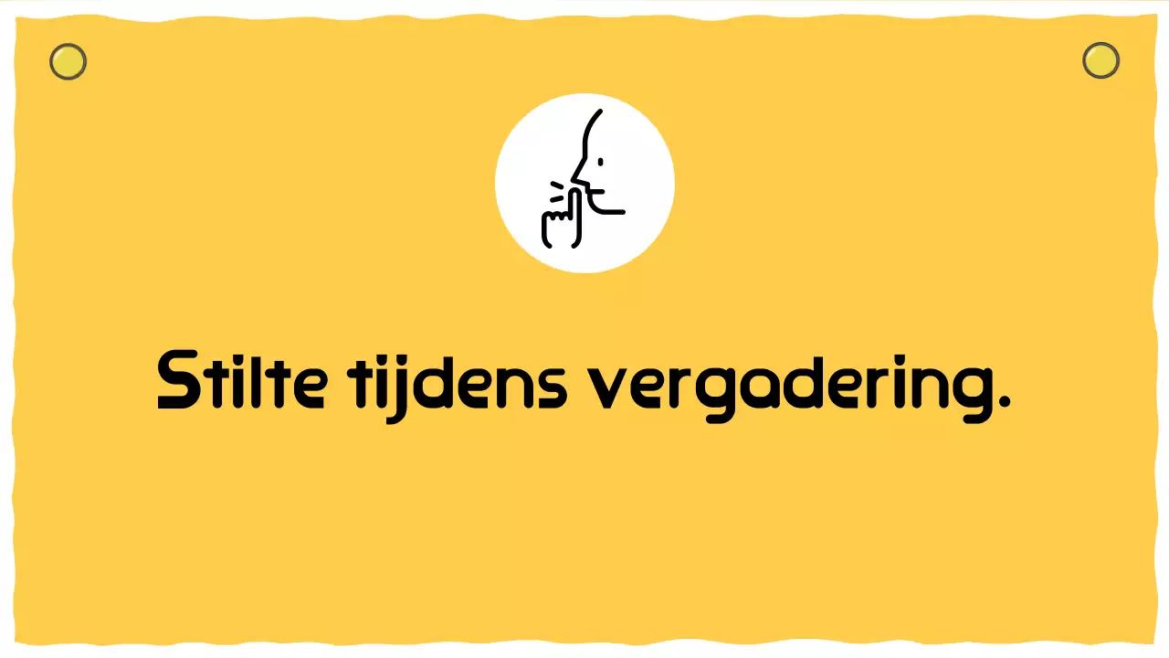 Gele kitsch offline aankondigingen