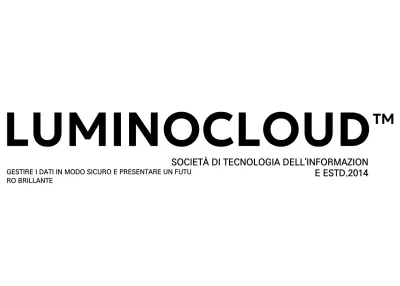 Logo aziendale semplice in nero