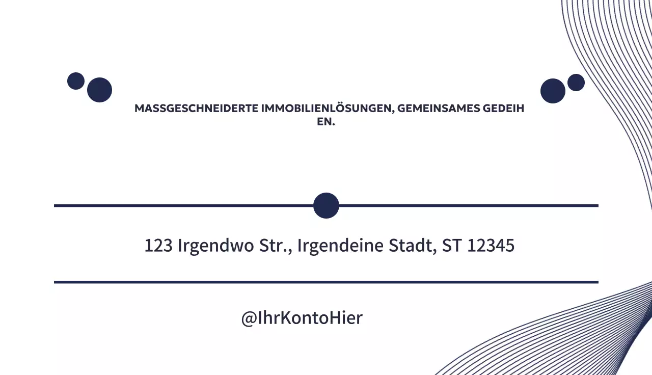 marine moderne immobilienkarte