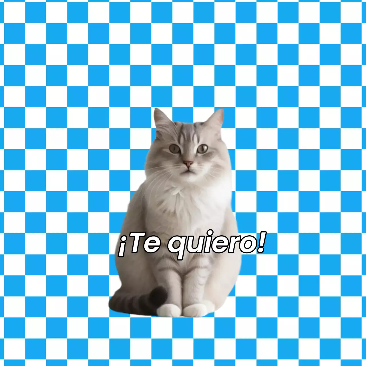 Botón azul Pop Pet Pin