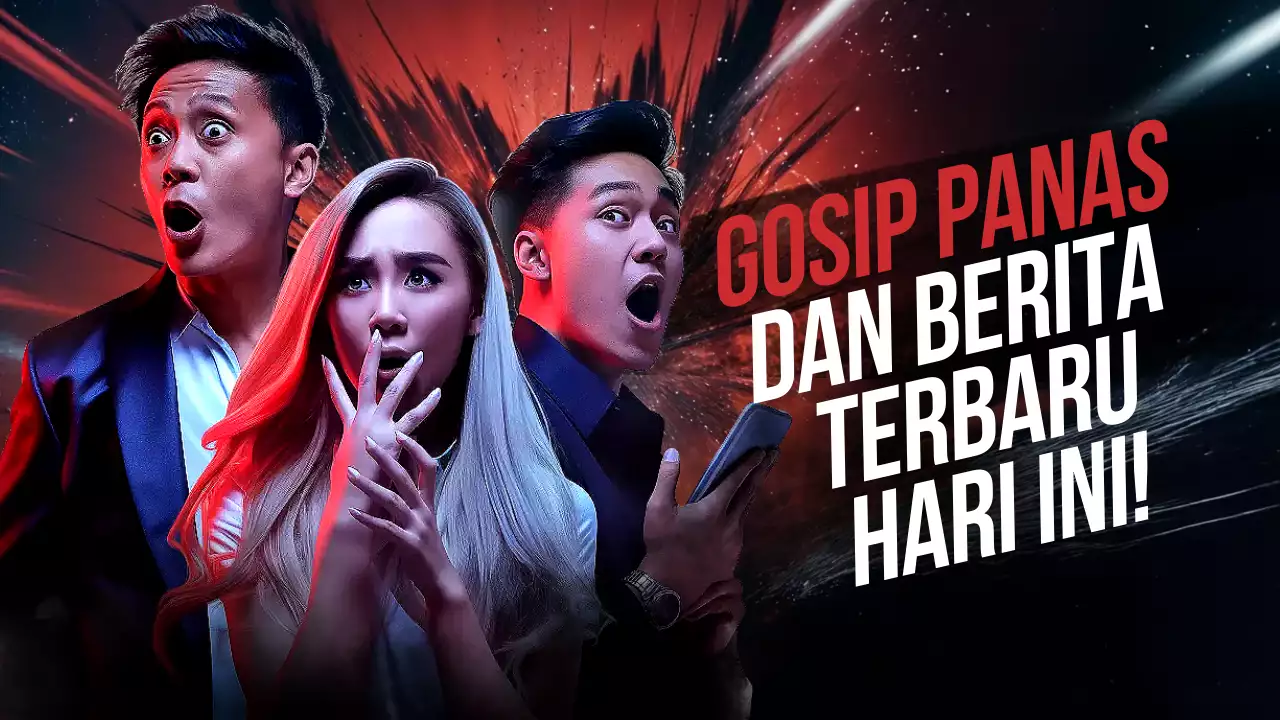 Red Trendy Gossip News Announcement YouTube Thumbnail