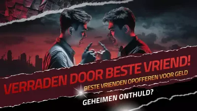 rode dramatische vriendschap aankondiging