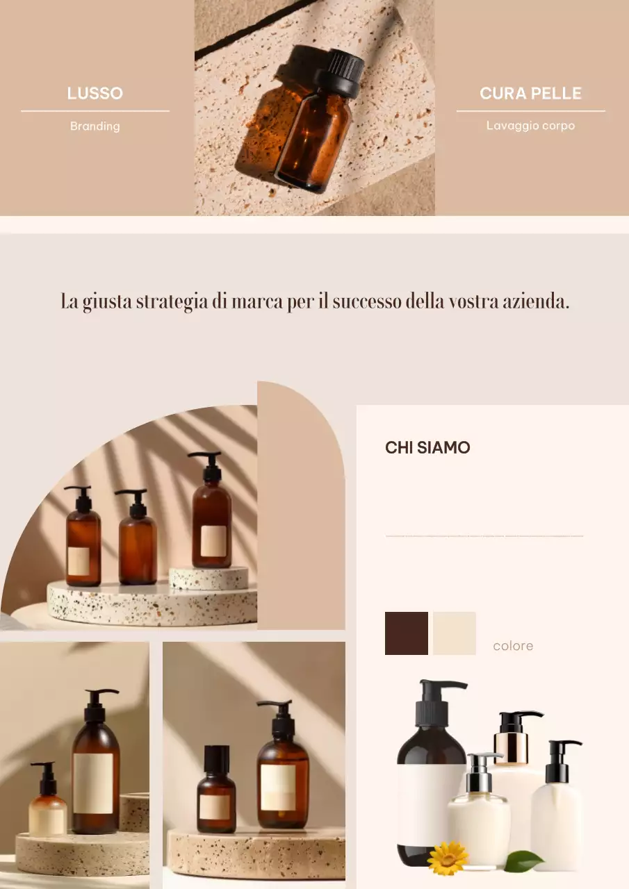 Promozione Beige Modern Skincare