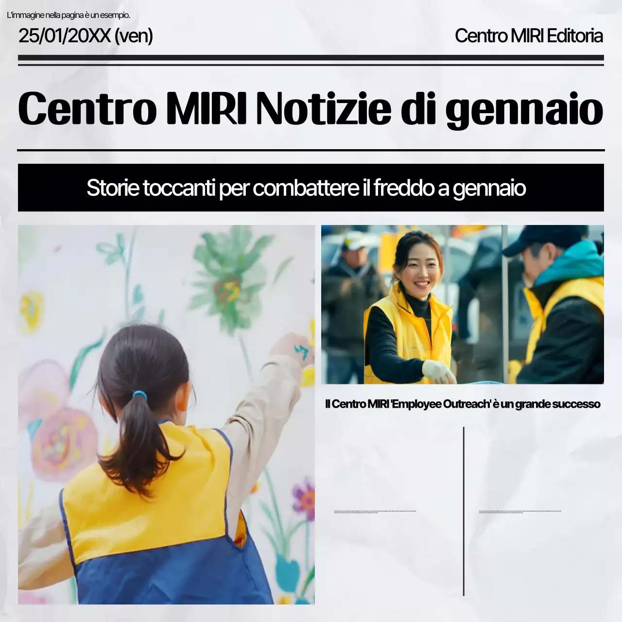 Guida al volontariato White Simple