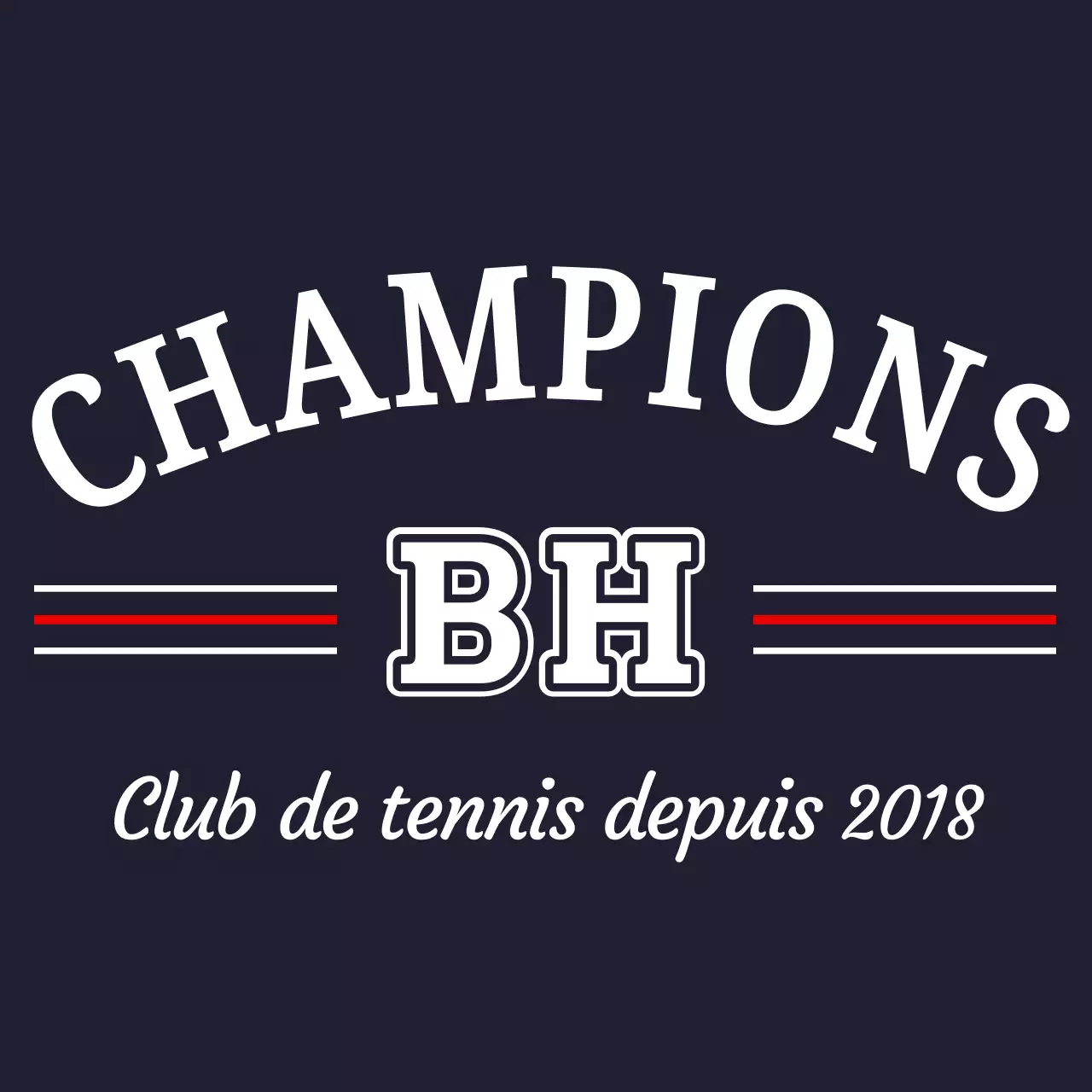 Logo sportif classique