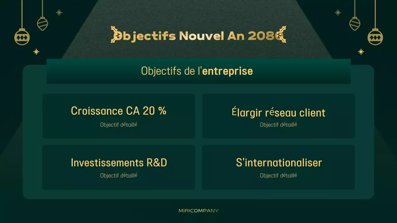 Fêtes de fin d'année simples et abstraites