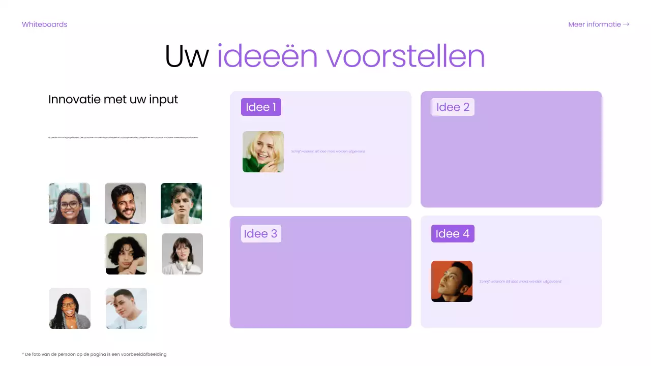 Paarse basisgids voor digitaal brainstormen