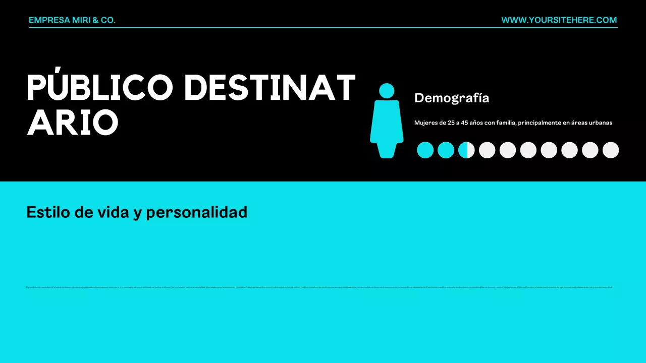 Presentación Moderna de Propuesta de Proyecto Naranja Negro