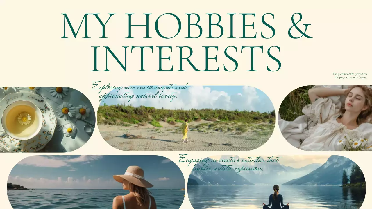 Beige Rustic Personal Storybook Presentation