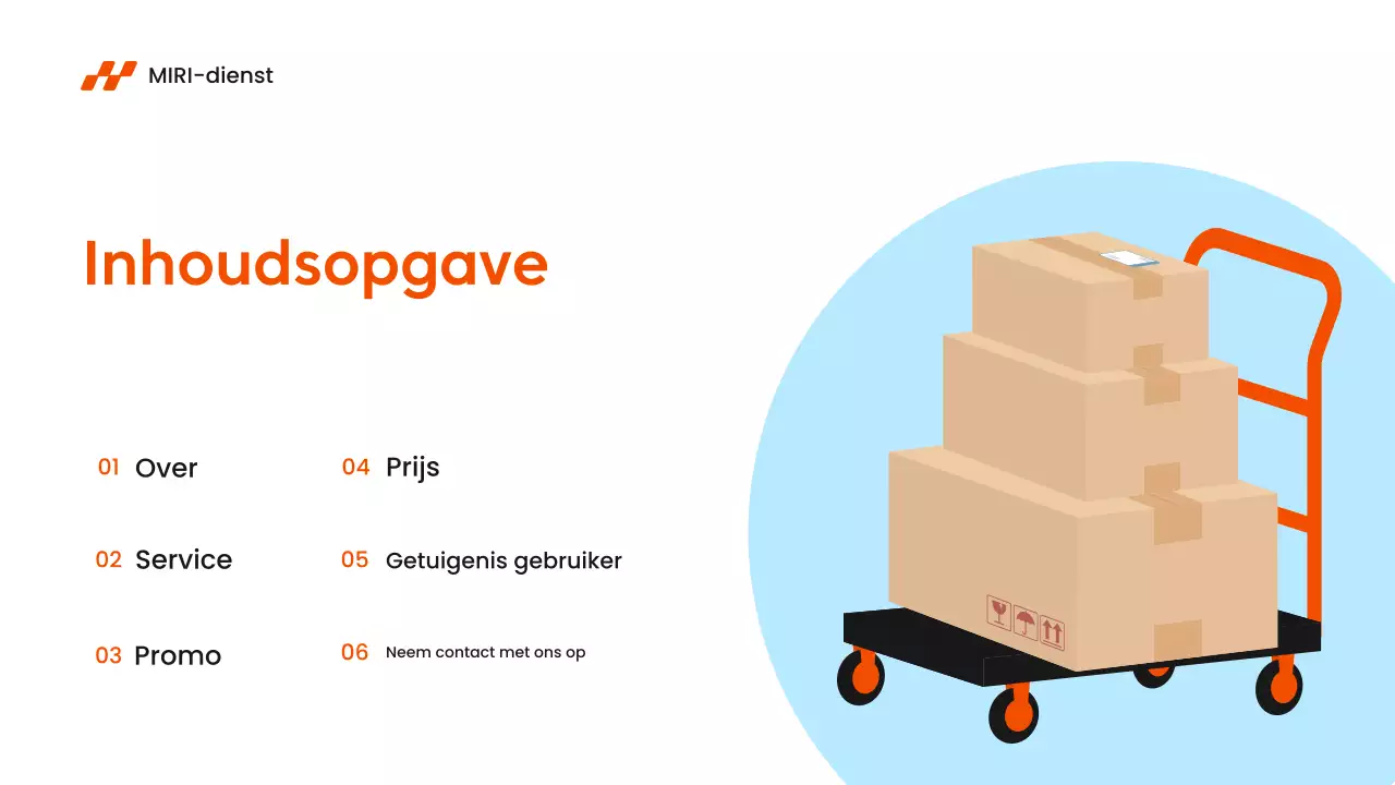 introductie moderne oranje service