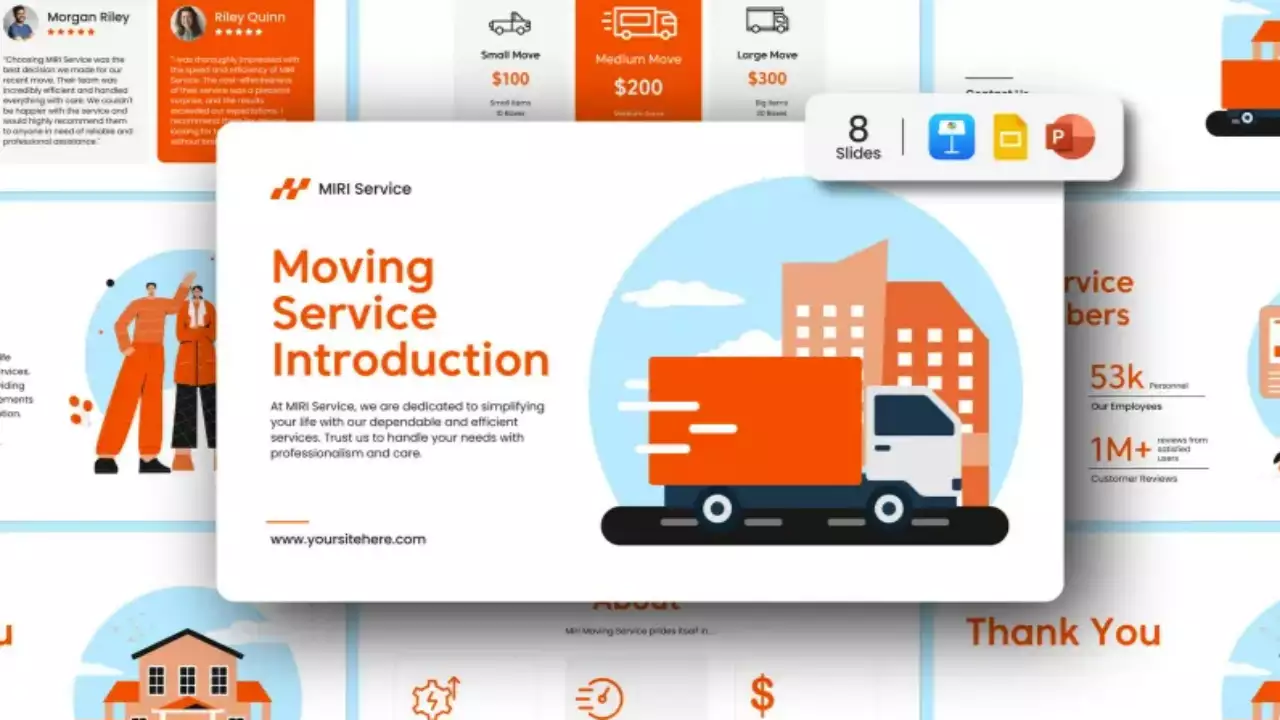 orange modern service Einführung