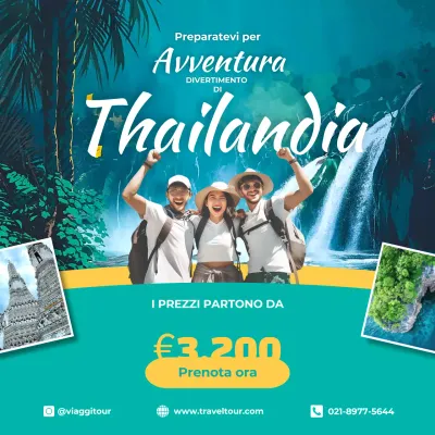 promozione viaggio moderno teal