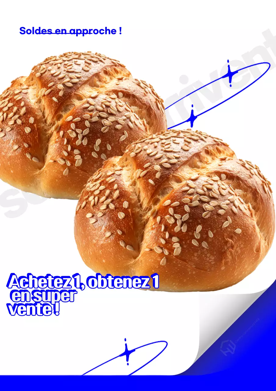 Offres de la boulangerie Blue Pop