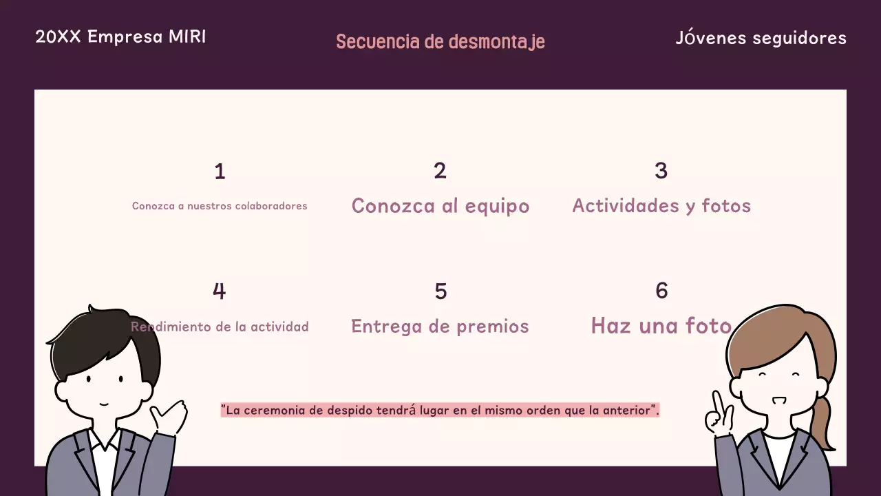 Reclutamiento de jóvenes en rosa