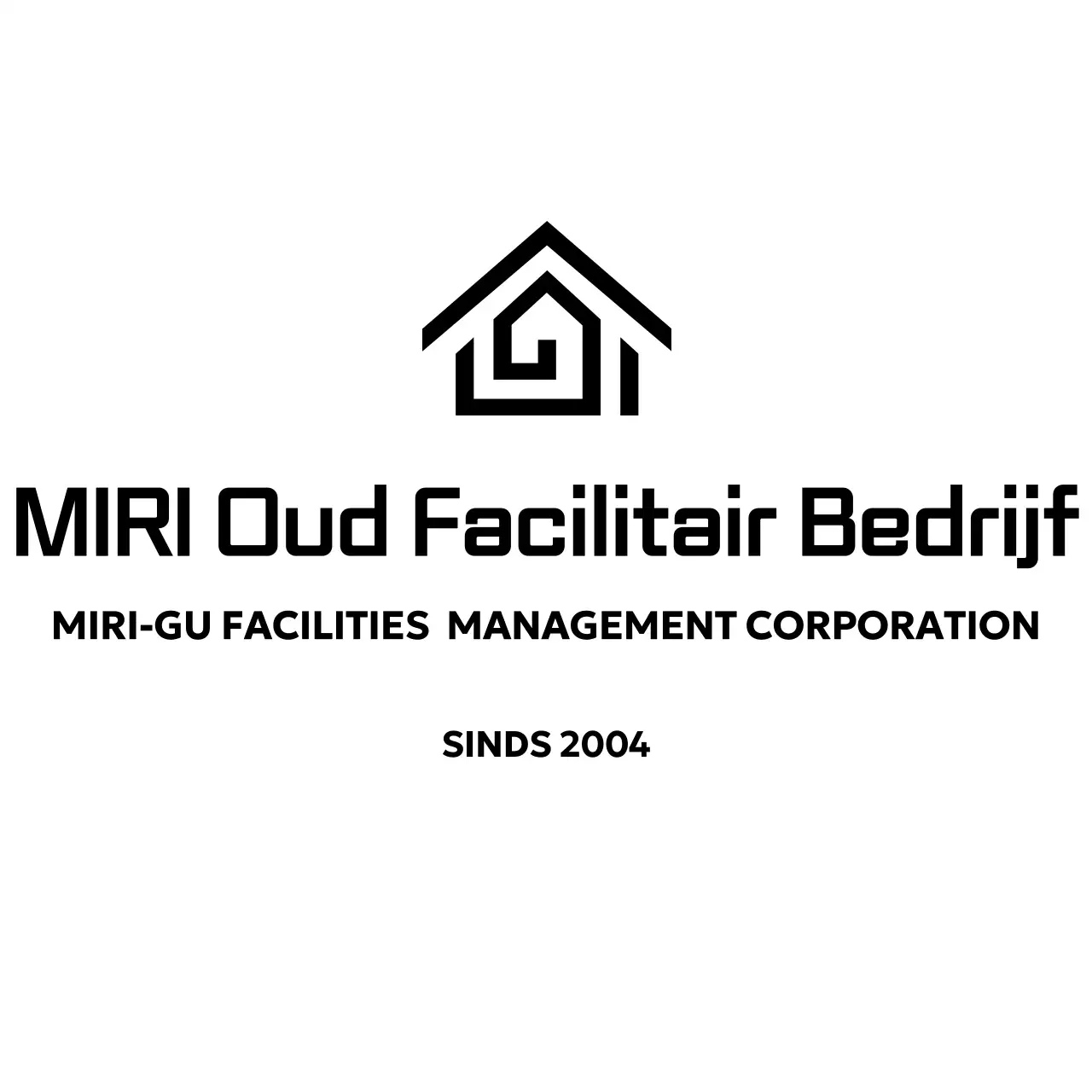 Promoot je organisatie met een eenvoudig logo in de vorm van een huis