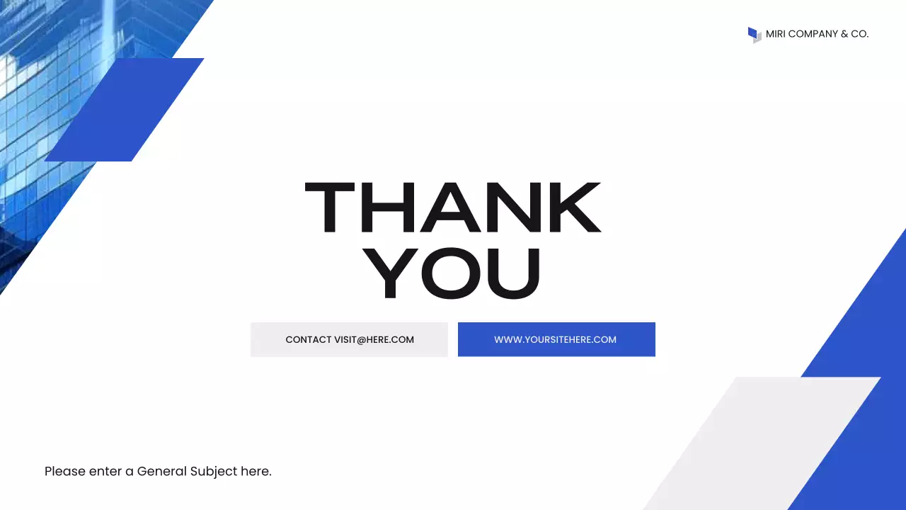 Blue Modern Business Plan Presentation