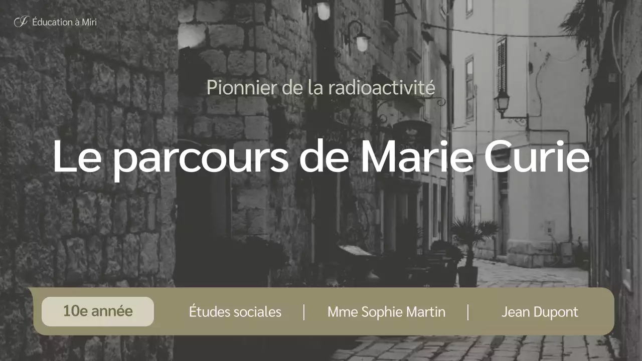 beige histoire moderne biographie conférence