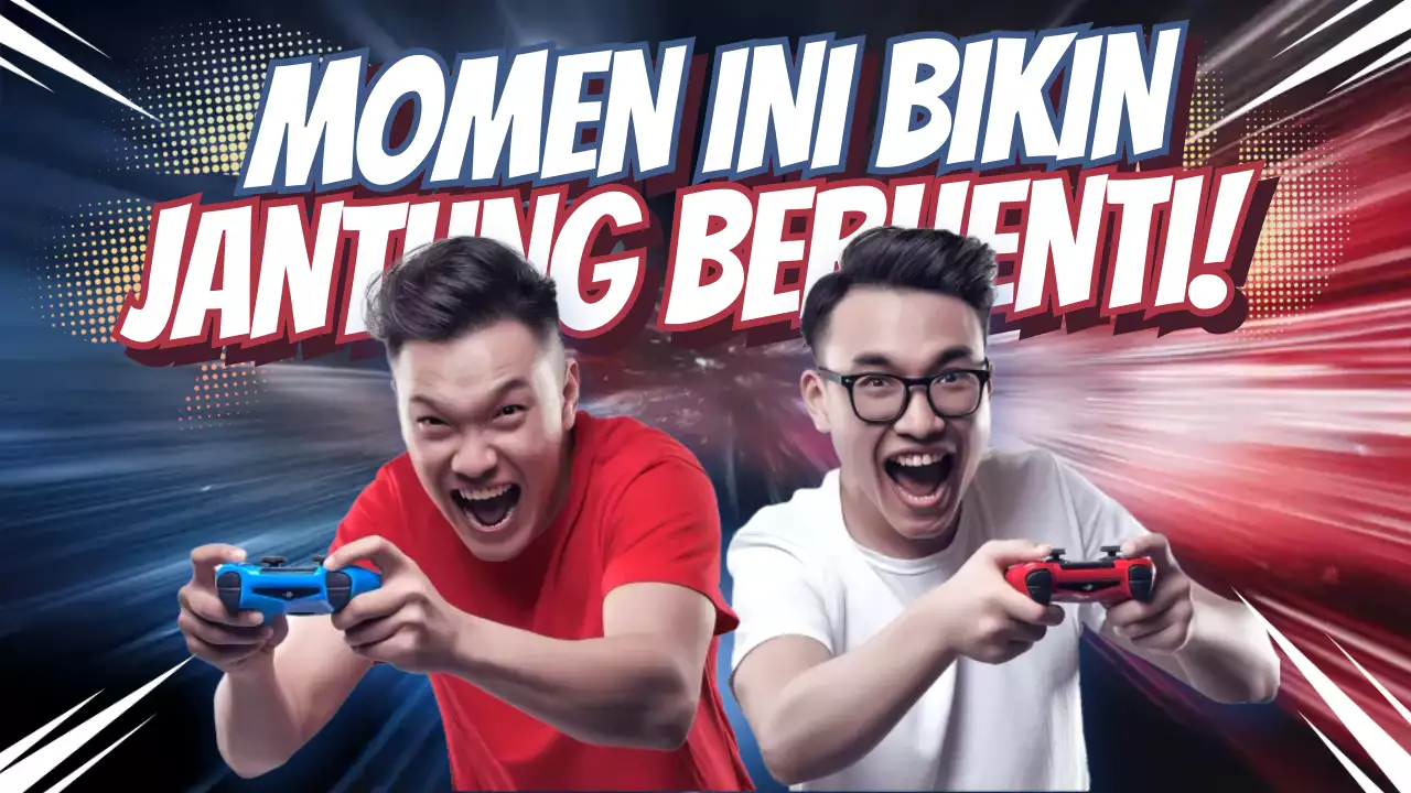 Red Comic Gaming Advertisement YouTube Thumbnail
