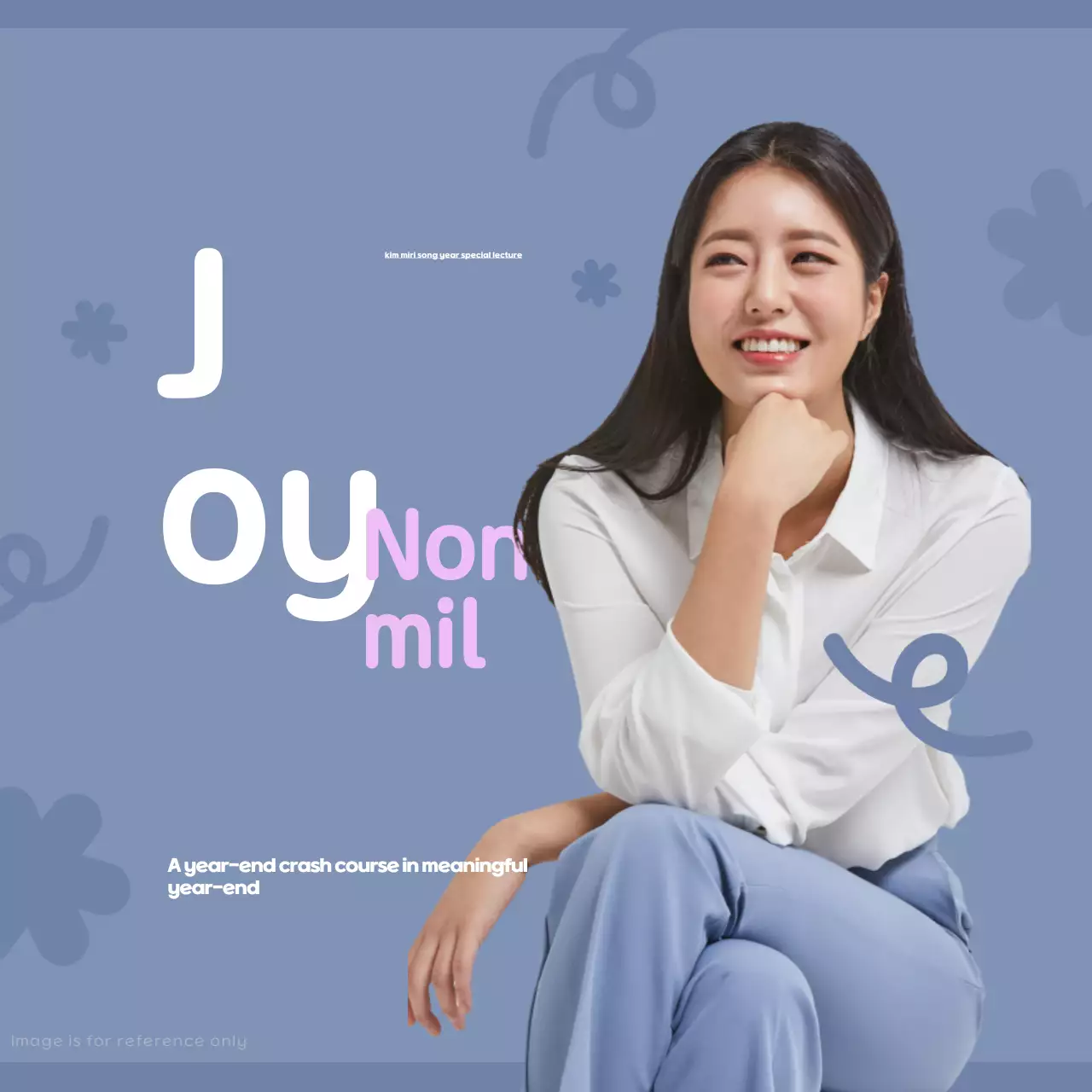 Blue Modern Happiness Event Instagram Carousel