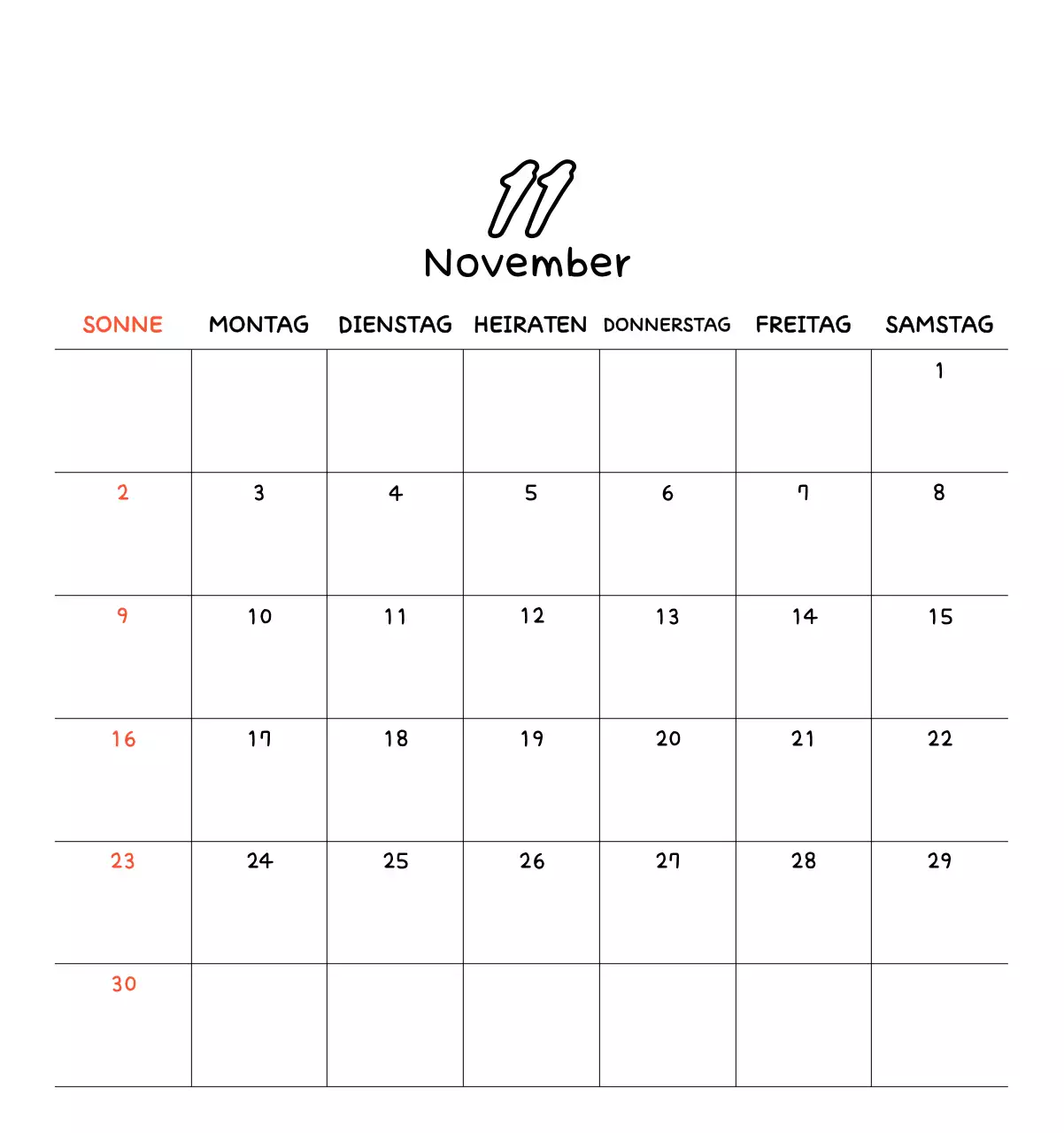 Niedlicher Neujahrs-Fotokalender