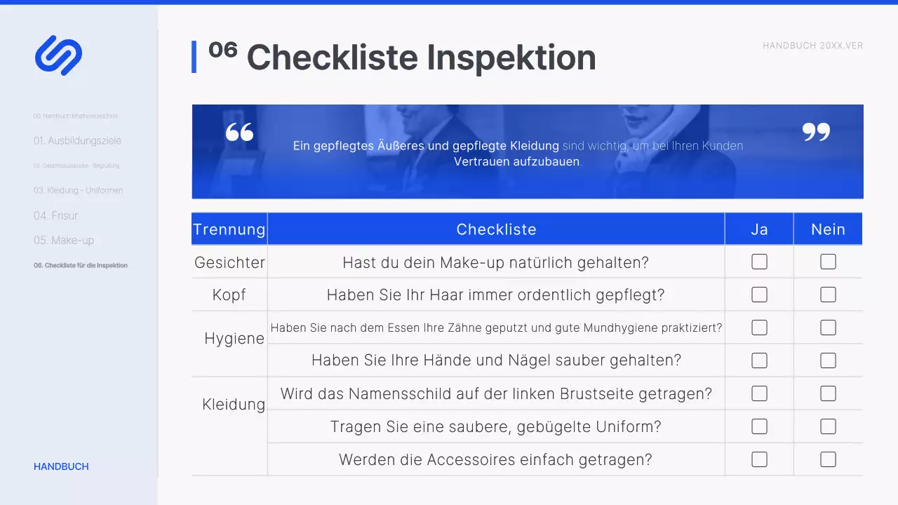 Leitfaden für eine saubere Politik