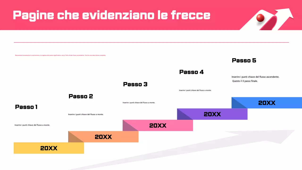 Descrizione del design moderno rosa