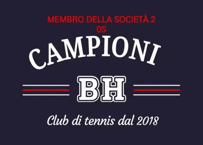 Logo sportivo primario nero