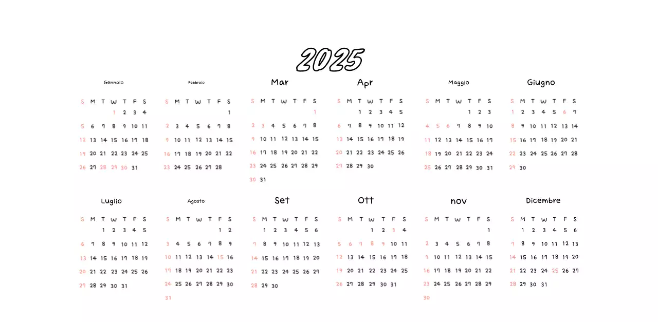 Festeggiare il nuovo anno in bianco