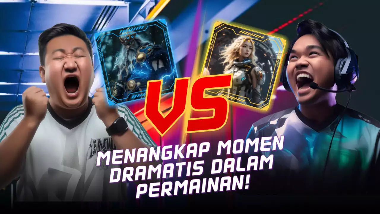 Blue Cyber Gaming Promotion YouTube Thumbnail