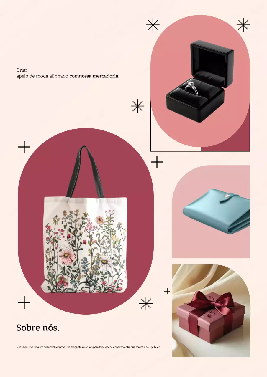 Anúncio de moda moderno bege