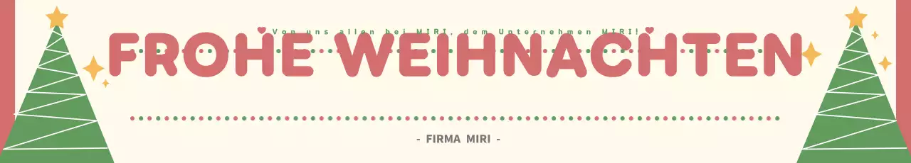 Green Simple Weihnachtsfeierlichkeiten