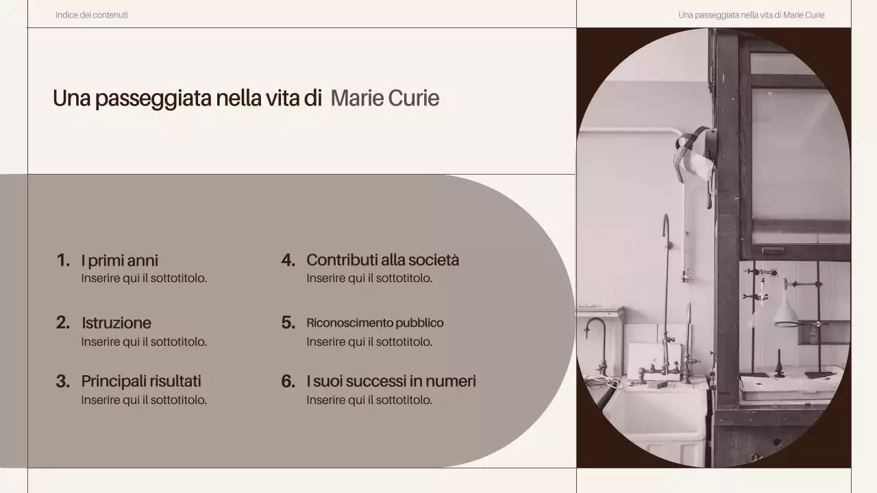 presentazione delle biografie degli scienziati di classe brown