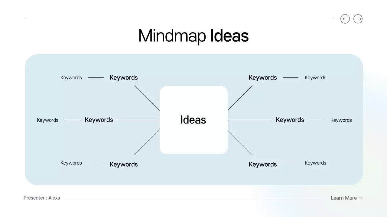 Blue Modern Brainstorming Guide Presentation