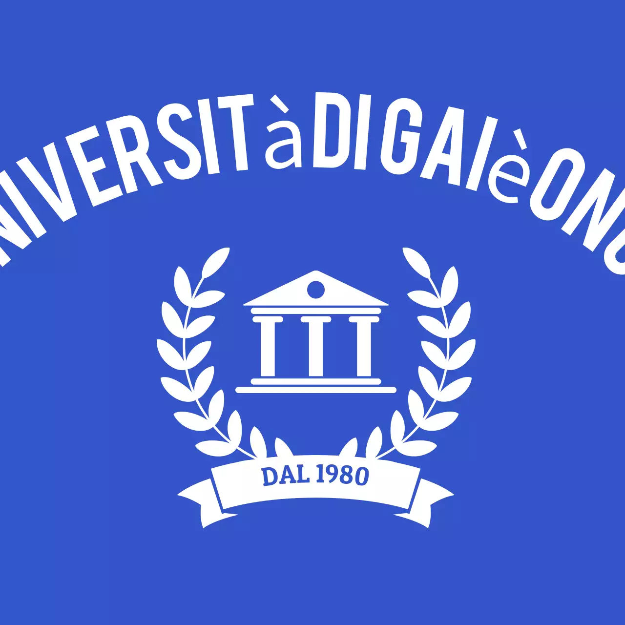 Promuovete la vostra università con allori e loghi