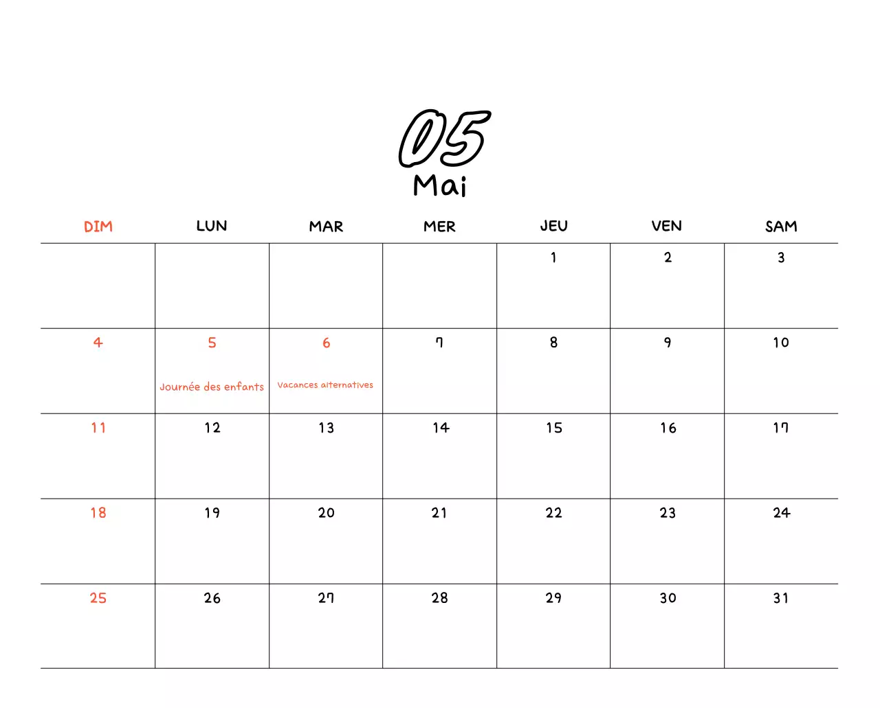 Calendrier photo jaune mignon