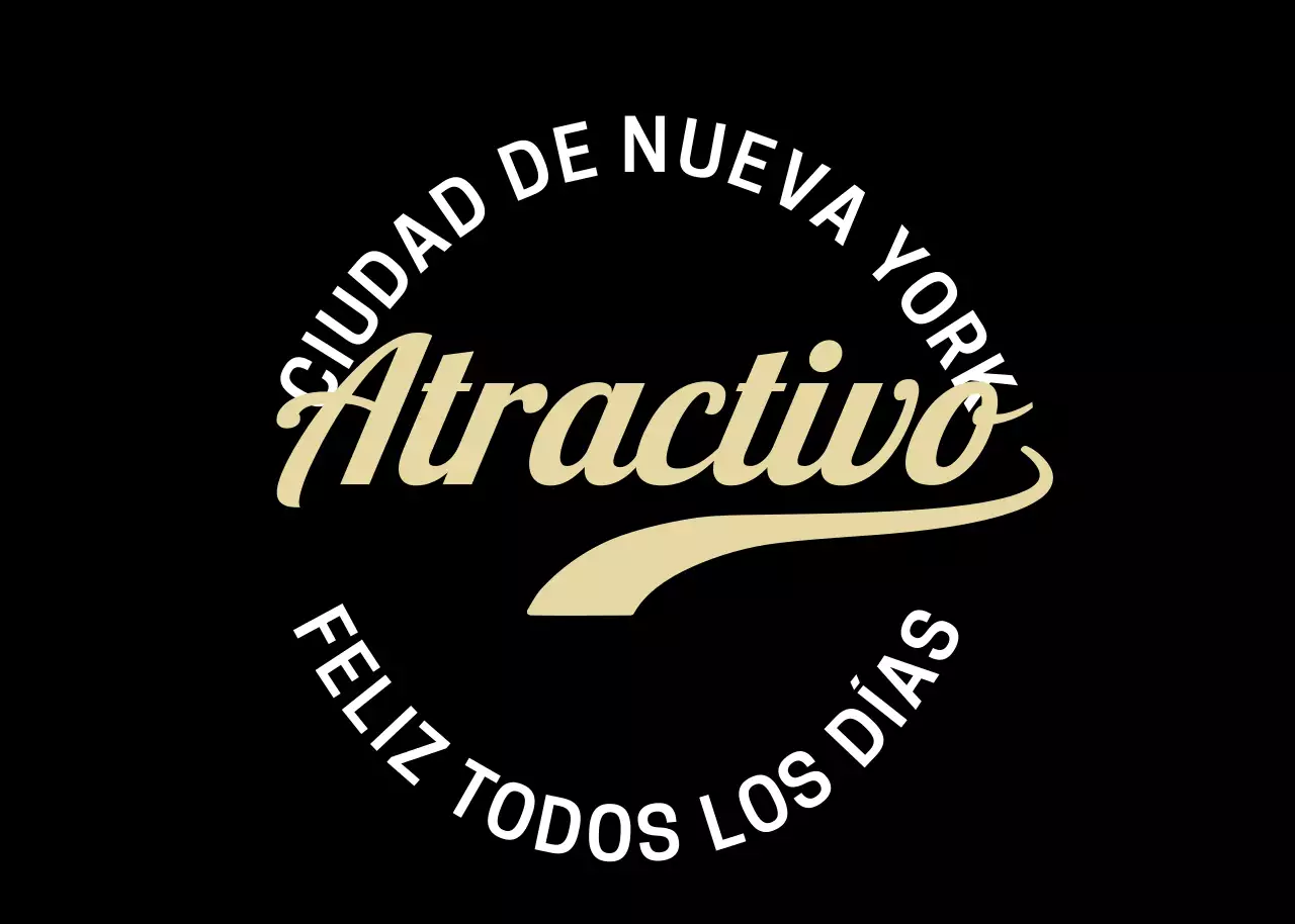 Tipografía manuscrita en beige