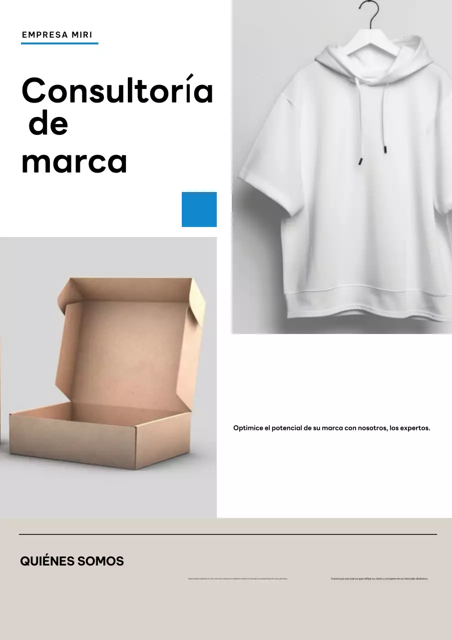 Promoción Marca Blanca Moderna