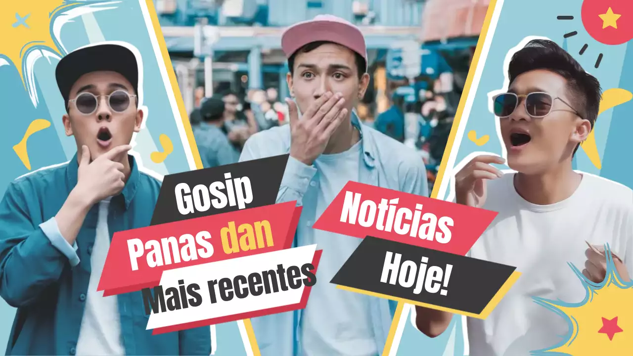 anúncio de mexerico colorido e moderno