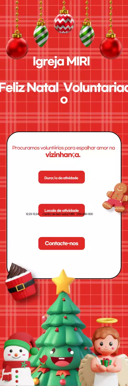Guia de voluntariado do Natal Vermelho