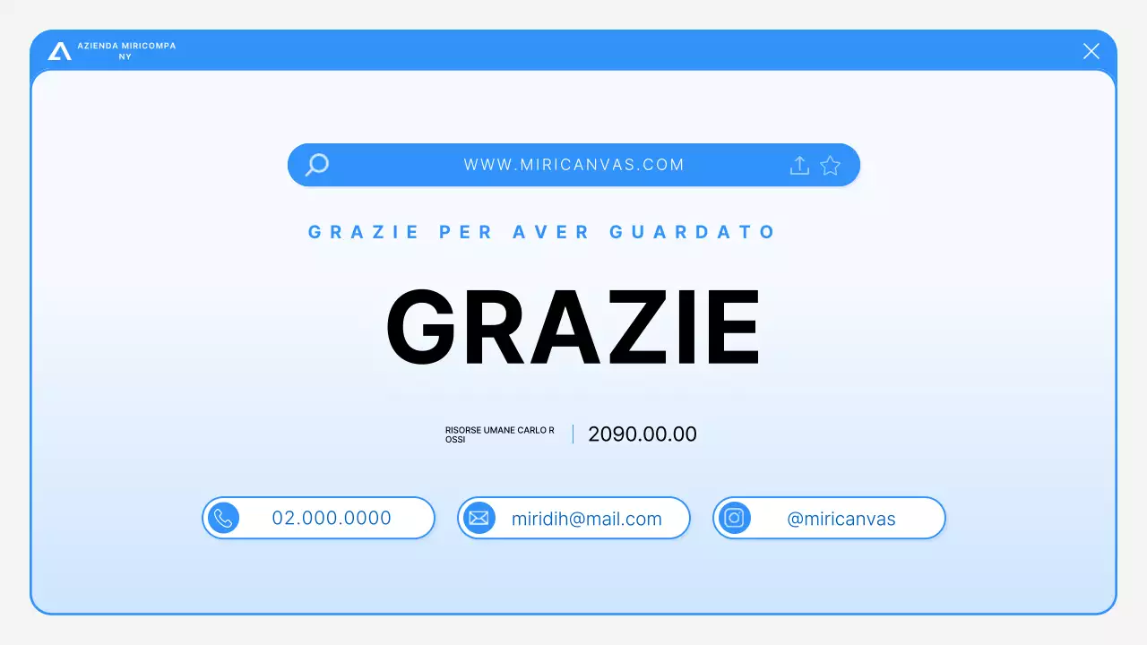 Analisi dei rapporti blu moderni