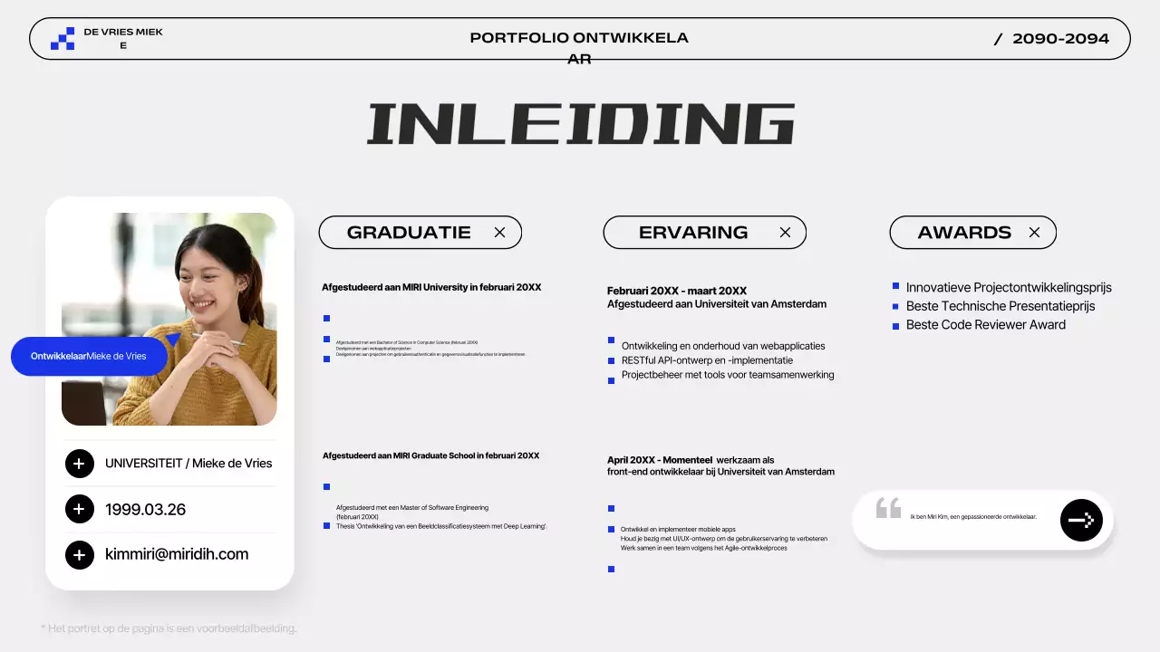 Introductie van de Grijze Moderne Portefeuille