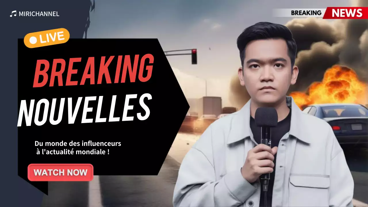 annonce de nouvelles modernes noires