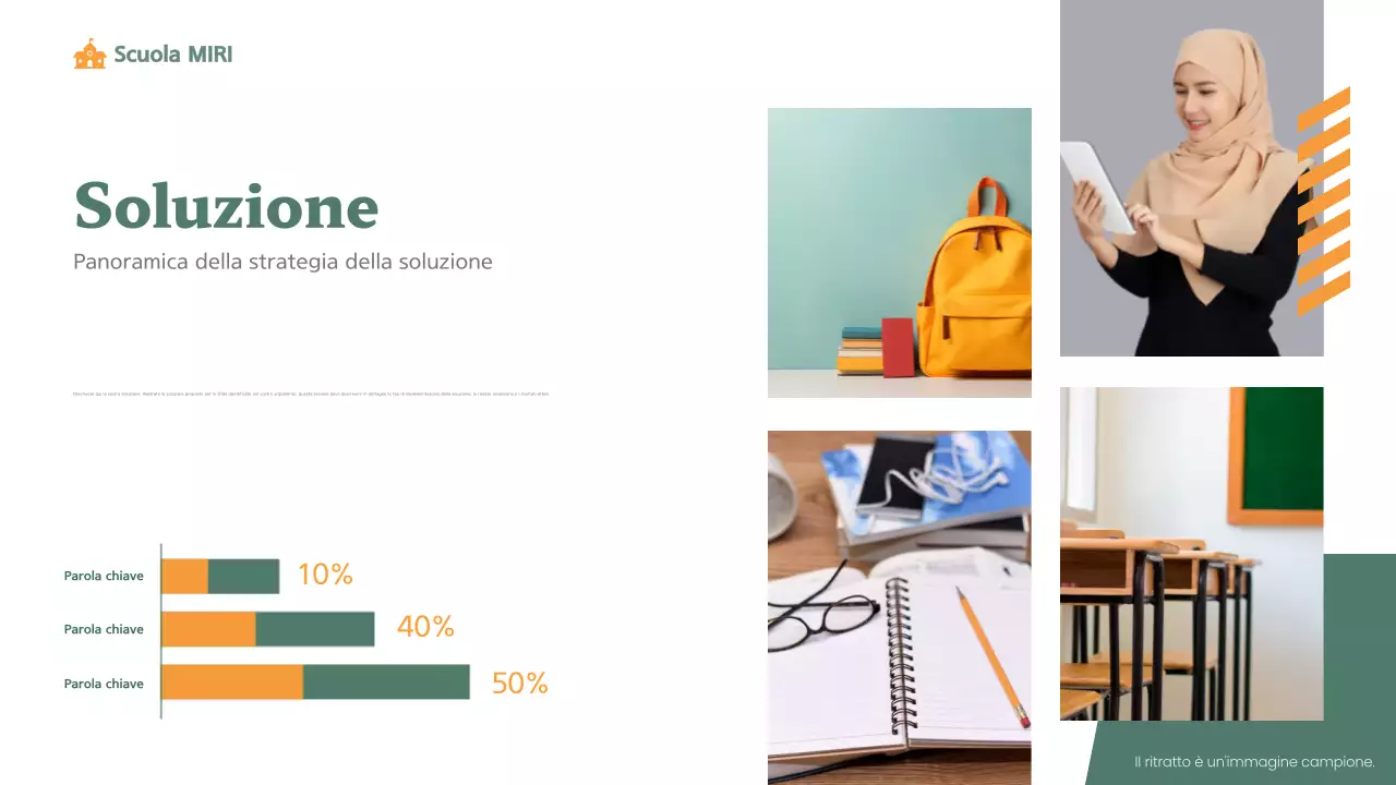 classe di educazione verde moderna